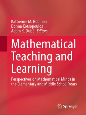 cover image of Mathematical Teaching and Learning
